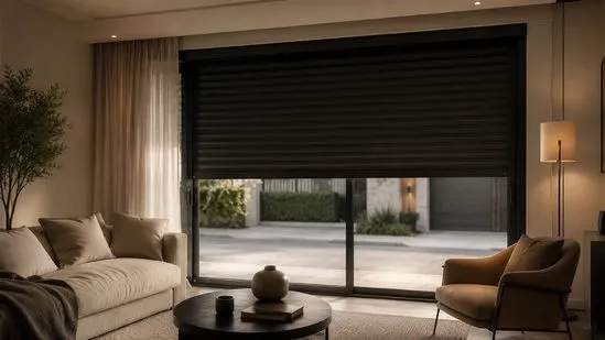 Modern roller shutters designed to reduce outside noise in residential spaces